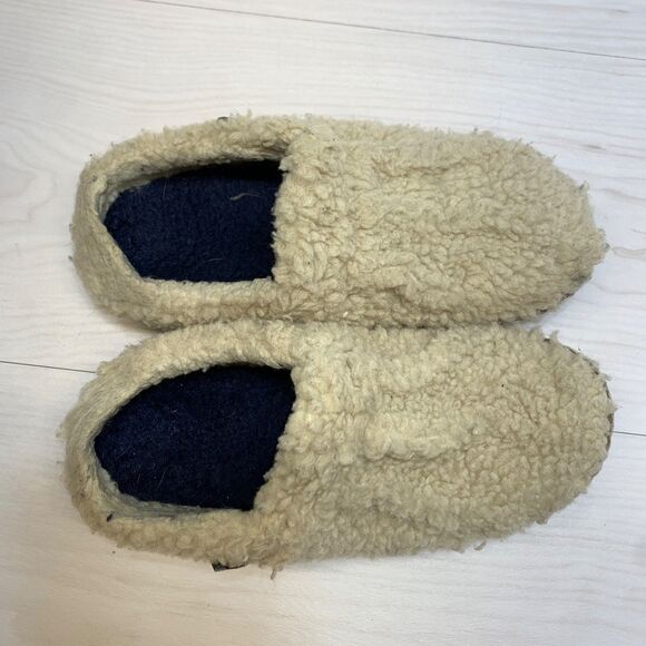 L.L. Bean Size 7 Cozy Slipper Slides Sherpa Pile Fleece Womens Warm Clog - Picture 9 of 9